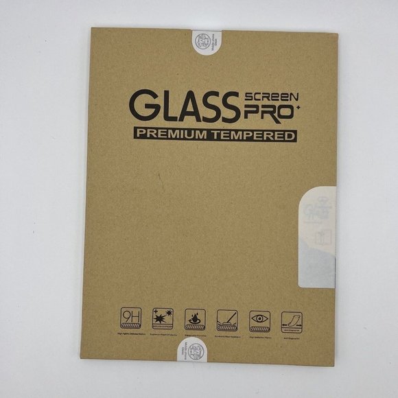 Screen Shield HD Protector 9H Pro Glass (Older Gen) iPad Pro 12.9" - Picture 1 of 3